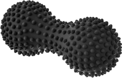 čierny duoball masážny valec