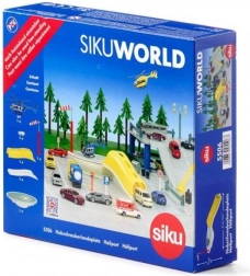 SIKU WORLD helikoptéra s heliportom