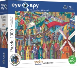 TREFL Puzzle Eye-Spy Sneaky Peekers: Amsterdam 1000 dielikov