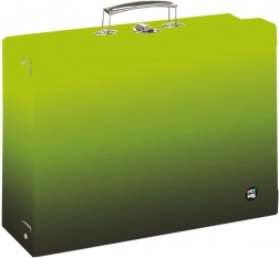 Hranatý lamino kufrík A4 Ombre Oxy Next