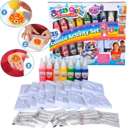 Aqua Gelz kreatívna mega sada s 13 farbami gélu