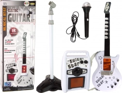 Sada elektrická gitara s mikrofónom