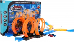 Závodná dráha Ohnivá slučka s autíčkami, 38 dielov