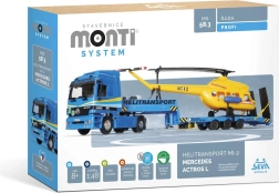 SEVA Monti System Helitransport MI-2 Mercedes Actros L stavebnica