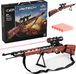 Stavebnica CADA mušketa Karabiner 98K s puškohľadom a streľbou
