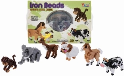 Zažehľovacie koráliky 3000 ks – zvieratá