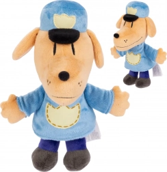 Plyšová hračka DOG MAN policajt 24 cm
