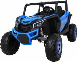 Detské elektrické buggy UTV s pohonom 4x4, 24 V, modré