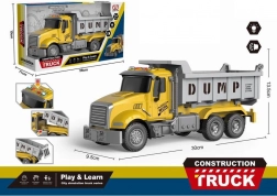 nákladné auto sklápacie so svetlom a zvukom