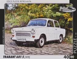 Retro Puzzle Trabant 601 S 40 dielikov