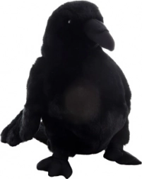 Ekologický plyšový havran maňásek