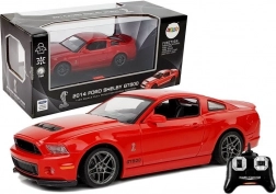 Červené diaľkovo ovládané auto Ford Shelby GT500