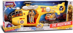 Vrtuľník The Corps The Nightwing s figúrkou, 50 cm