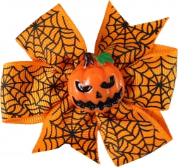 Oranžový Tekvica Sponka do Vlasov