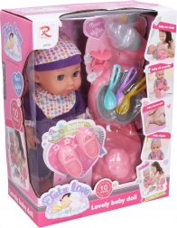 Bábätko so zvukmi a funkciou cikania 30 cm