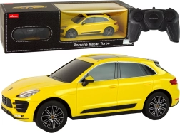 RC auto Porsche Macan Turbo 1:24 Rastar – žltá