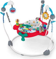 Baby Einstein skákadlo a aktívne centrum 2v1 Ocean Explorers Airplane Adventure
