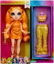 Rainbow High bábika Poppy s 2 outfitmi