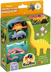 Puzzle – fantastickí dinosaury (5×9 dielikov)