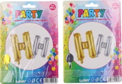 Nafukovací balónik v tvare písmena H