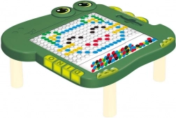 Magnetická vzdelávacia tabuľka dinosaurus – zelená