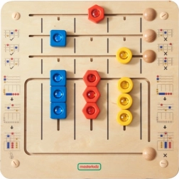 Masterkidz vzdelávacia nástenná tabuľa s diamantmi