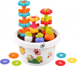 Hola Edukačný Kvetináč 12m+ s Hračka Sorter a Pyramída
