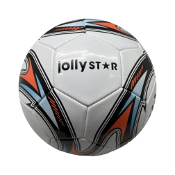 Kožená futbalová lopta Jolly Star Champion, veľkosť 5