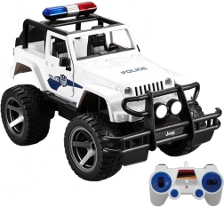 Diaľkovo ovládané policajné auto Jeep 1:12 Double Eagle