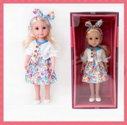 Bábika s blond vlasmi 38 cm