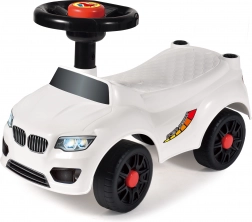 Odrážadlo bez operadla biele 50 × 21,5 × 33 cm