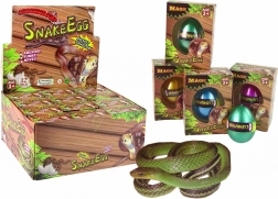 Vyliahnuté rastúce magické vajíčko had 6 cm