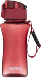 Fľaša na pitie OXY TWiST 400 ml pastelovo červená