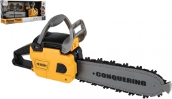 Detská motorová píla na batérie so zvukom a svetlom 42 cm