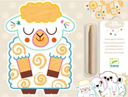 Djeco magické vyfarbovanie - Domáce zvieratá