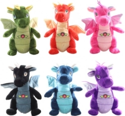 Plyšový drak so zvukom 20 cm