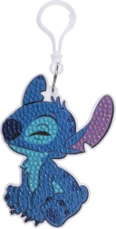 Kryštálové umenie prívesok Stitch