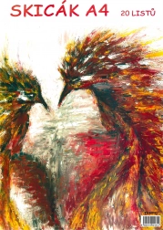 Skicák A4 – 20 listov