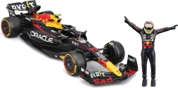 bburago 1:24 formula 1 red bull racing rb19 2023 s figúrkou jazdca a darčekovou krabičkou