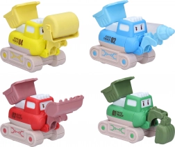 Natahovací stavebný stroj 13 cm