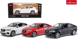 Kovový model 1:24 BMW X6 M čierny RASTAR