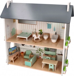 Drevený domček pre bábiky Príjemný