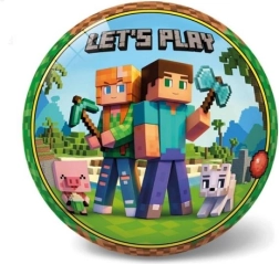 Lopta Star 23 cm Minecraft let's play