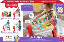 Hovoriaci hrací stolík 4 v 1 FISHER-PRICE so Smart Stages