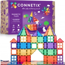 Connetix Rainbow Starter Pack magnetické stavebnice 60 ks