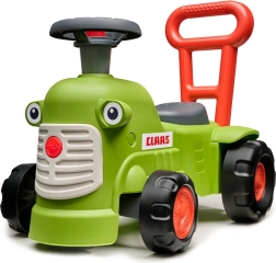 Odrážadlo traktor Claas svetlozelené s volantom