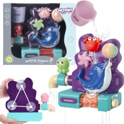 Vodná hračka do vane s fontánou a delfínikom WOOPIE