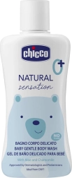 Chicco jemný sprchový gél s aloe a harmančekom Natural Sensation 200 ml