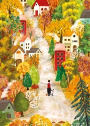 Puzzle chlapec v lese 1000 dielikov