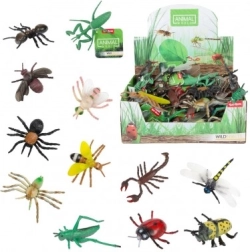 Plastový hmyz 6–13 cm, mix druhov